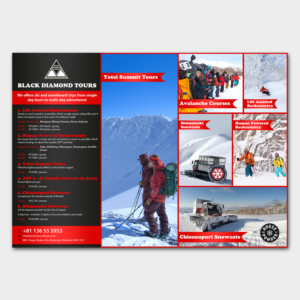 Design de Brochure par aspiremedia pour JRT Trading (Black Diamond Lodge) | Design : #14962532