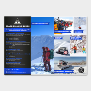 Design de Brochure par aspiremedia pour JRT Trading (Black Diamond Lodge) | Design : #14963385
