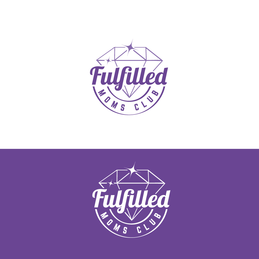 Logo Design by Sujit Banerjee for Fulfilled Moms Club | Design #15030735
