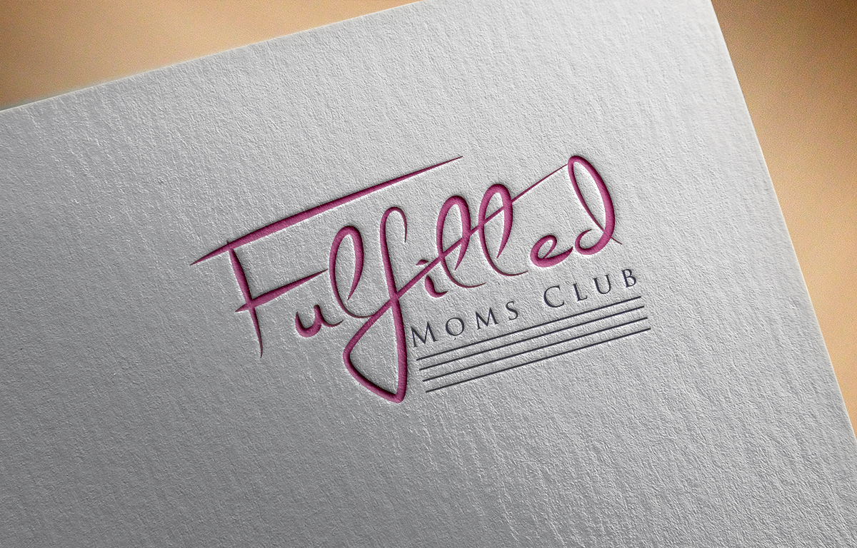 Logo Design by All Graphic Design Solution for Fulfilled Moms Club | Design #15036402