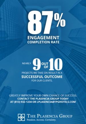 We close 87% of all engagements we take on.