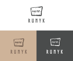 Runyk | Logo Design by Farmiza