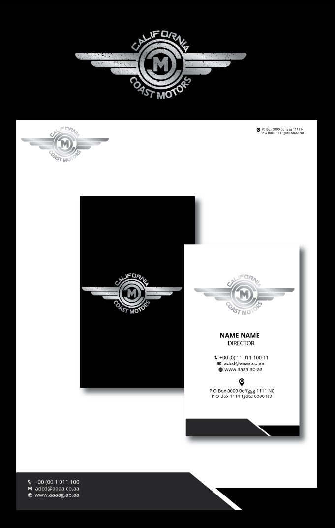 Logo-Design von zebronicgraphic für California Coast Motors | Design #15032105