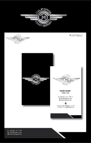 Logo Design by zebronicgraphic for California Coast Motors | Design: #15032105