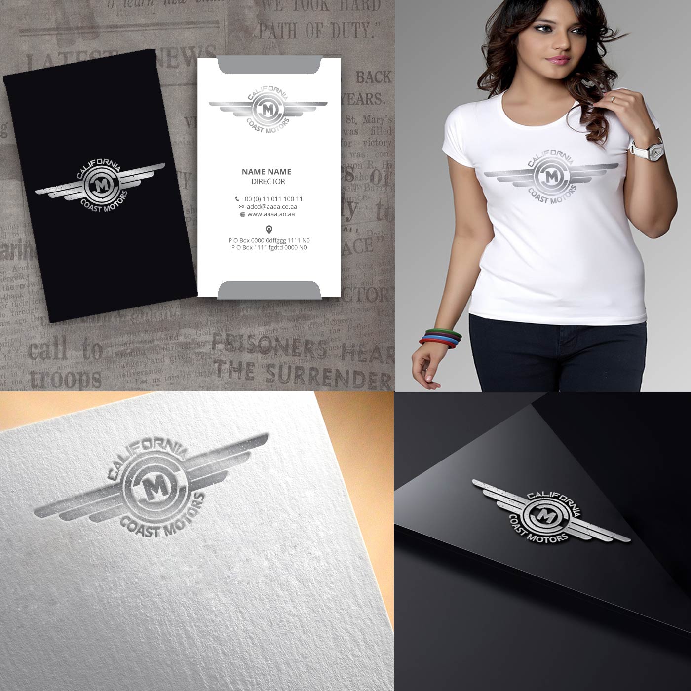 Logo-Design von zebronicgraphic für California Coast Motors | Design #15032107