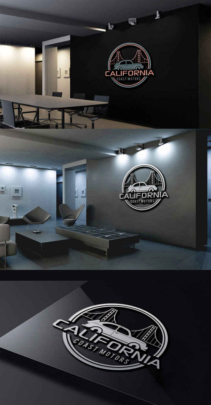 Logo-Design von zebronicgraphic für California Coast Motors | Design #15032108