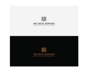 Logo Design by Roy for MS Deck Repairs | Design: #14955133
