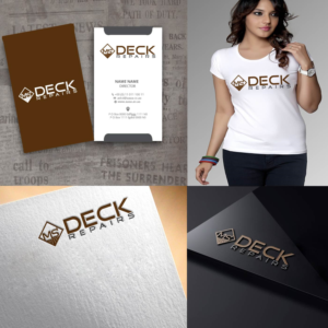 Logo Design by zebronicgraphic for MS Deck Repairs | Design: #14983870