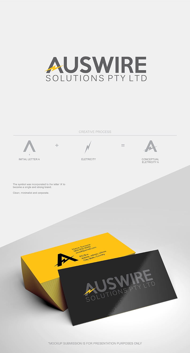Logo Design by rafaeldsgn for Auswire Solutions | Design #14947238