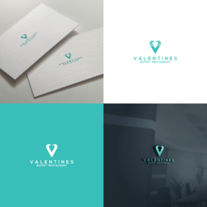 Logo Design by jenggot_merah_ for Valentines Buffet Restaurants Ltd | Design: #14969361