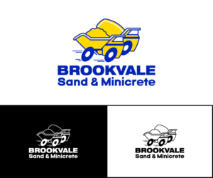 Brookvale Sand & Minicrete | Logo-Design von MoonFeather