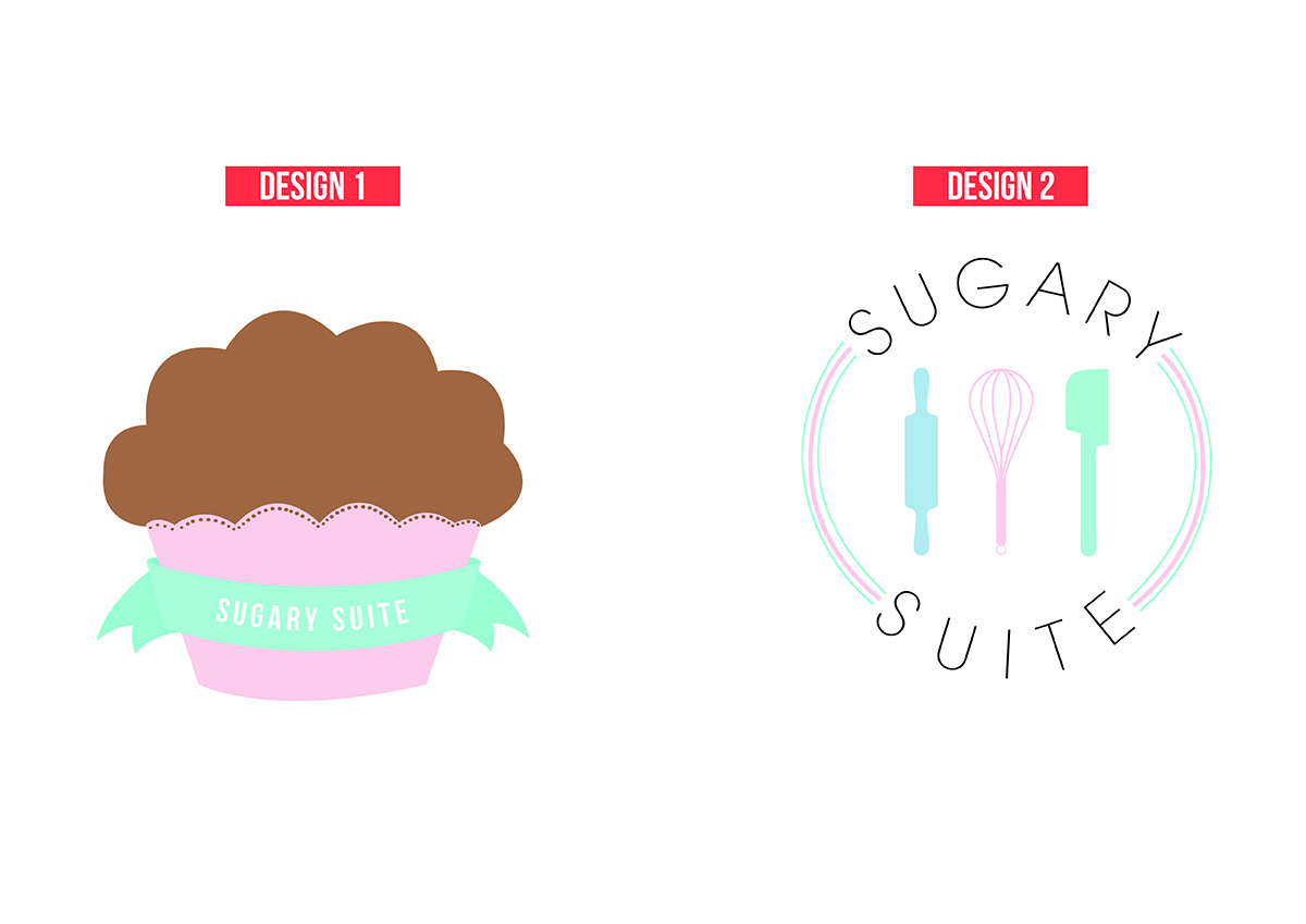 Logo Design by Amanda Ng for Sugary Suite | Design #2690132