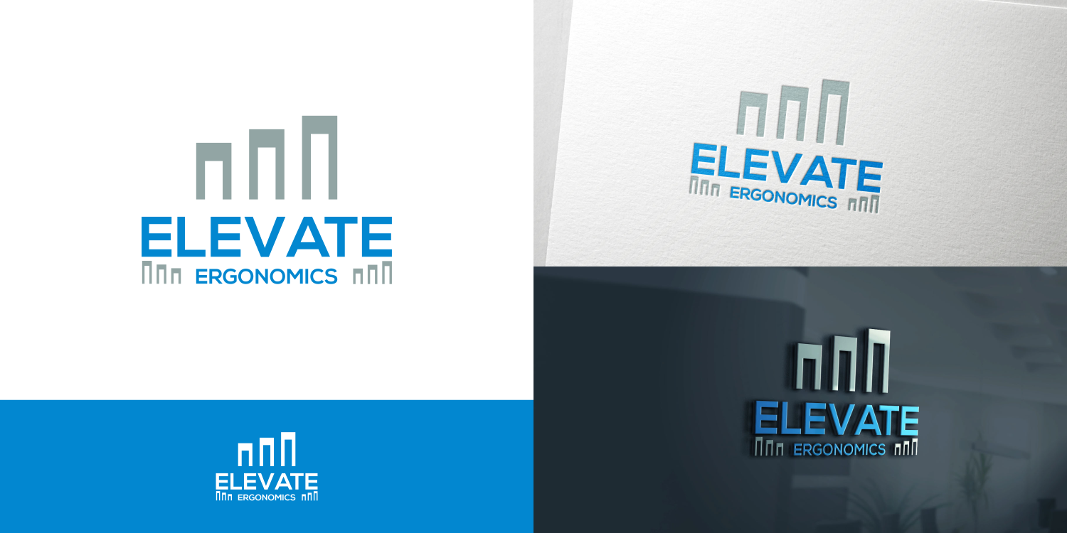 Logo Design by Tukang Angon Kebo for Elevate Ergonomics | Design #14944683