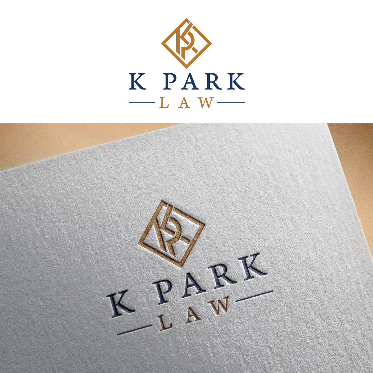 Logo Design by webeezine for K Park Law | Design #14974115