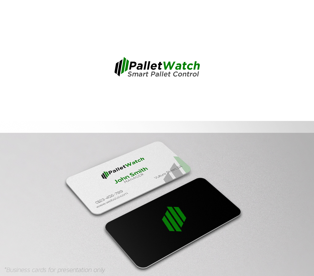 Diseño de Logo por JohnM. para PalletWatch | Diseño #14945537