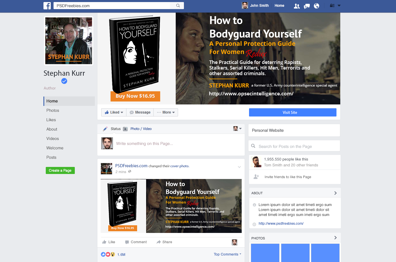 Facebook Design by Kristina Andonoff for this project | Design #14952315