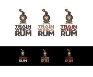Packaging Design by Thomas DeHart for Train Wreck Distillery | Design: #14959986