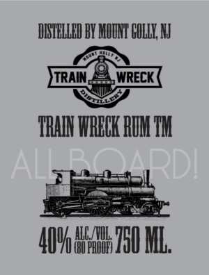 Packaging Design by Ideera for Train Wreck Distillery | Design: #15046781
