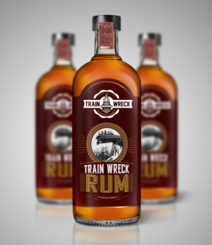 Packaging Design by SAI DESIGNS for Train Wreck Distillery | Design #15019815
