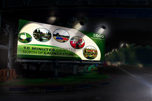 Signage Design by CENTERSPREAD for this project | Design: #2562590