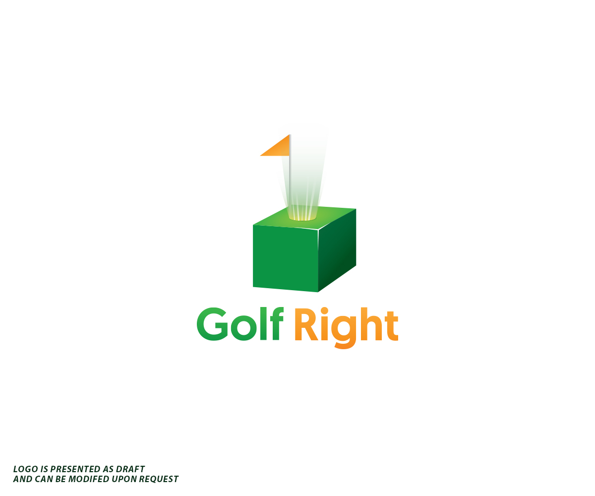 Logo Design by Professor P for Golf Right | Design #14961541