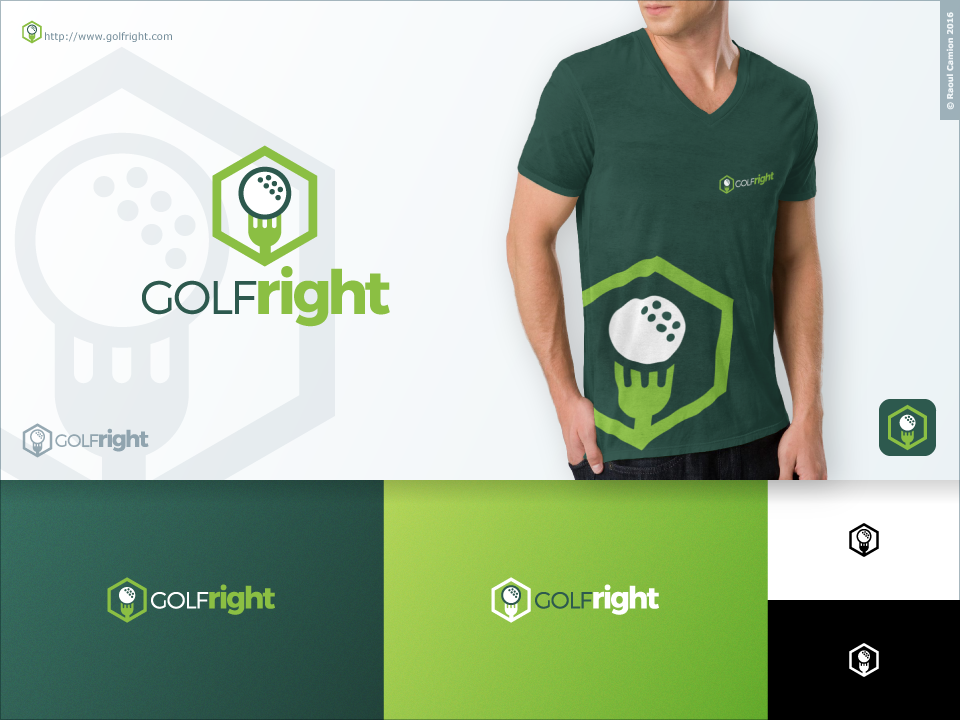 Diseño de Logo por Raoul Camion para Golf Right | Diseño #15039410