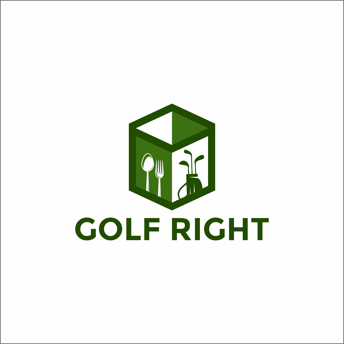 Diseño de Logo por Khalik para Golf Right | Diseño #14970477