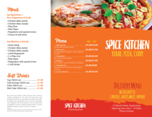 Flyer-Design von Sergio Coelho für SPICE COTTAGE | Design: #14958938