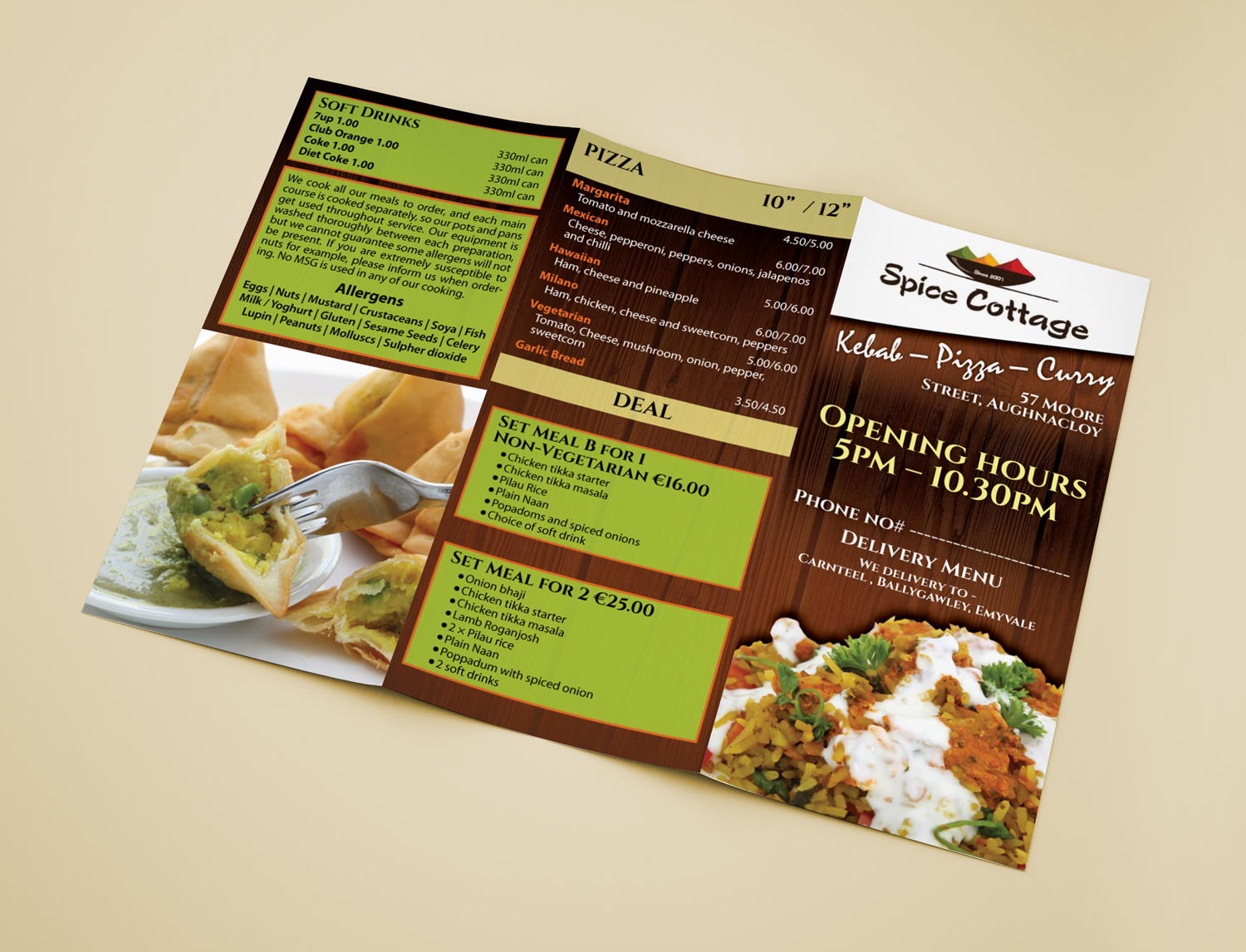 Flyer Design by Impressive Sol for SPICE COTTAGE | Design #14953668
