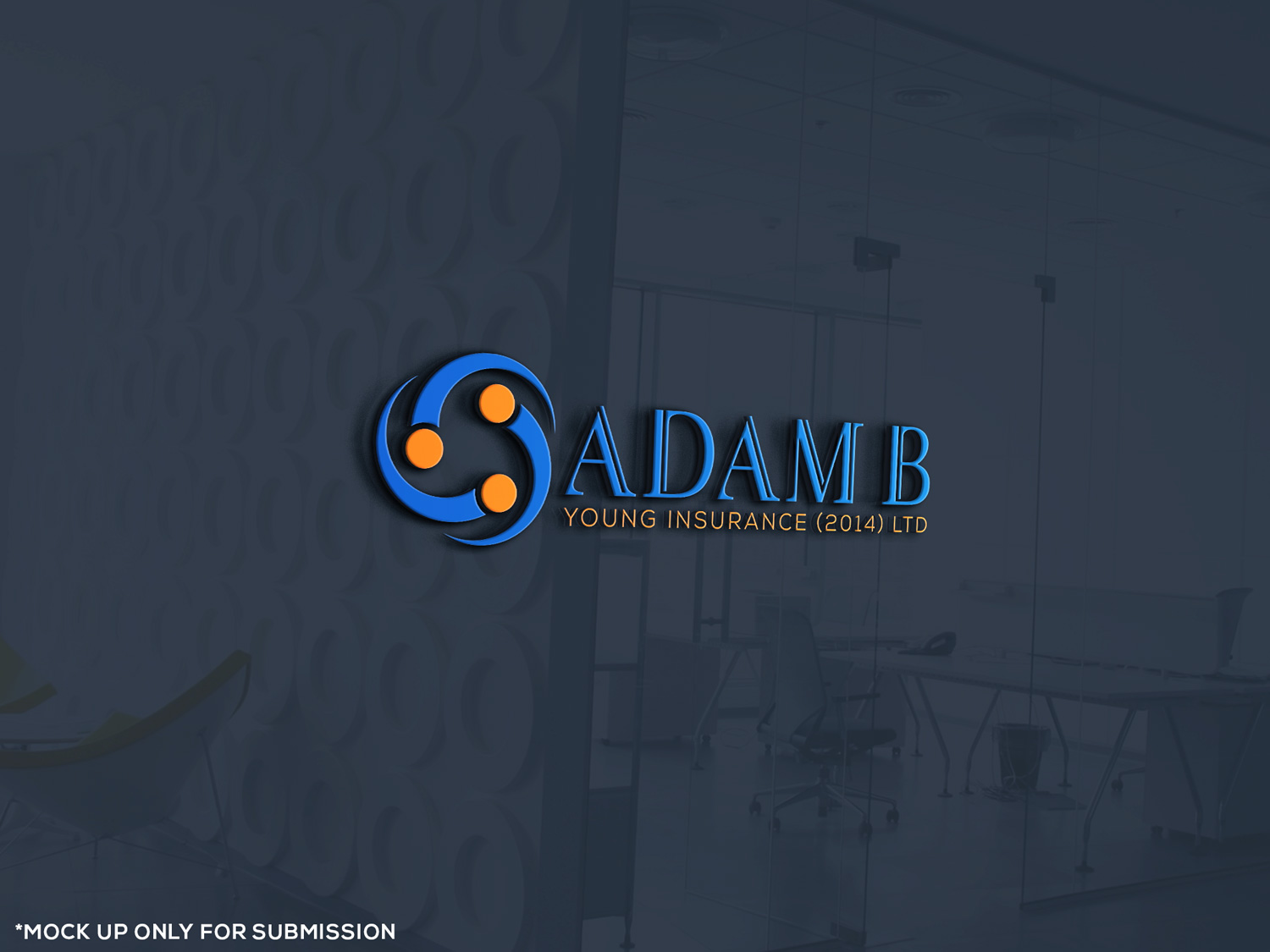 Elegant, Playful, Insurance Logo Design for Adam B Young Insurance