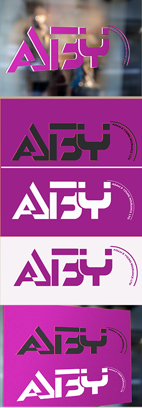 Logo Design by Grebowiec Peter for Adam B Young Insurance | Design #15063093