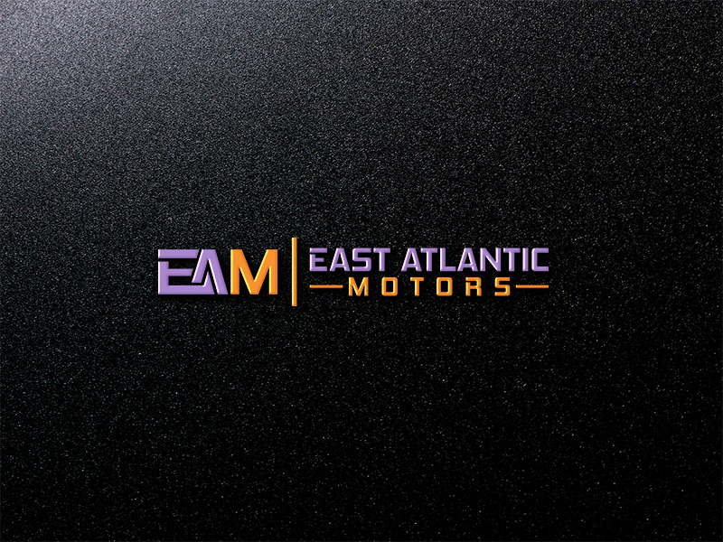 Logo-Design von ART Libery für East Atlantic Motors | Design #14992378