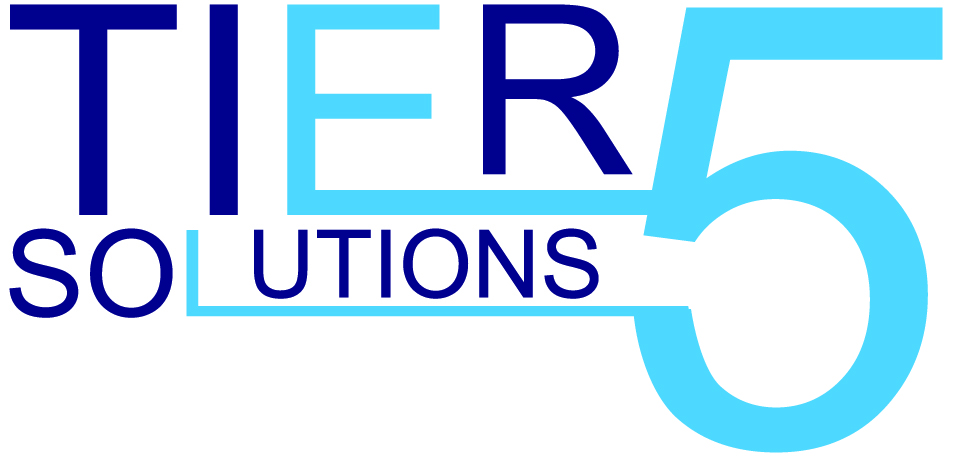 Logo Design by Jacob Aflak for Tier 5 Solutions | Design #37892