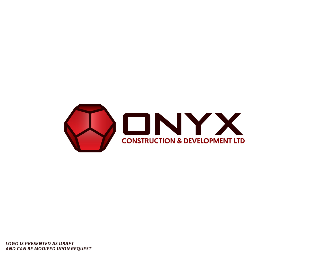 Logo Design by Professor P for onyx construction & development ltd | Design #14960213