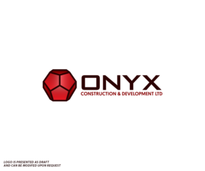 Logo-Design von Professor P für onyx construction & development ltd | Design #14960213