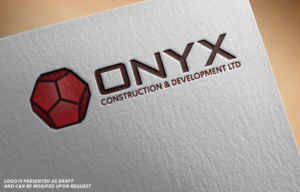 Logo Design by Professor P for onyx construction & development ltd | Design: #14960215
