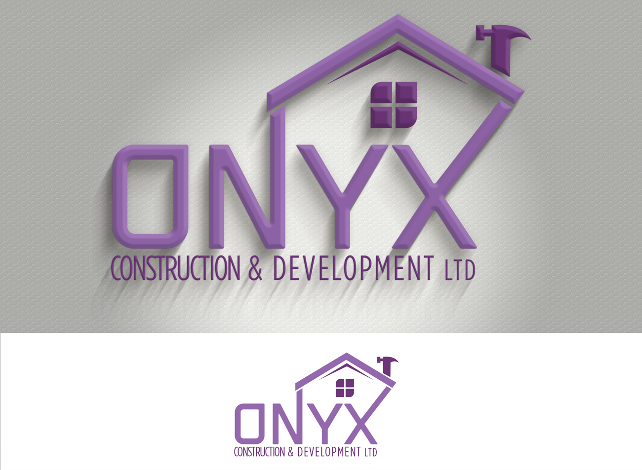 Logo Design by Impressive Solutions for onyx construction & development ltd | Design #14966593