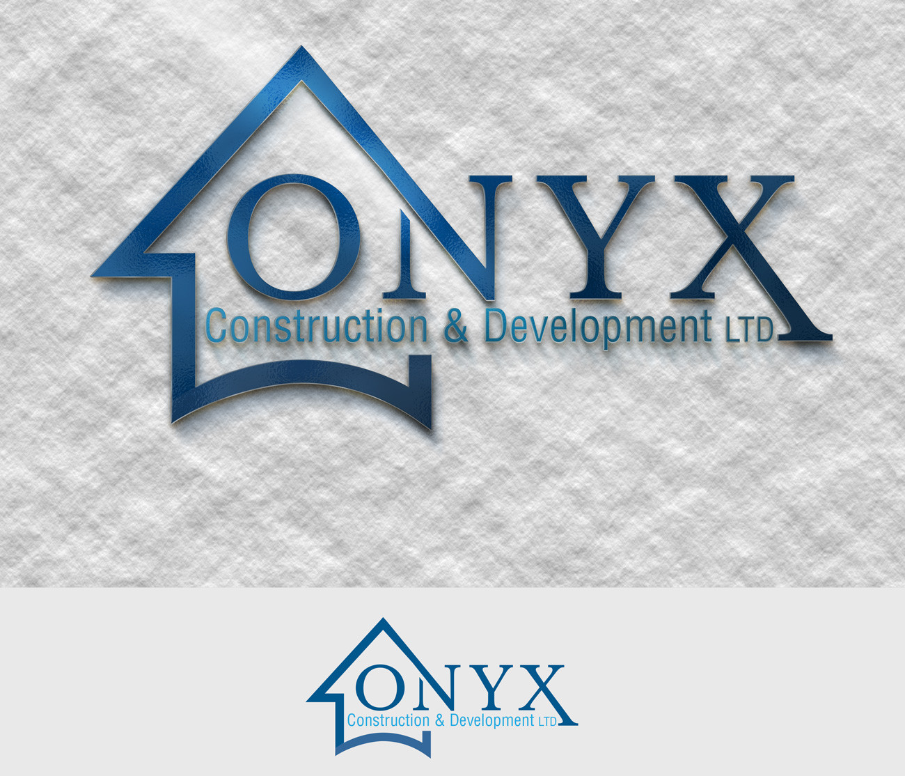Logo Design by Impressive Solutions for onyx construction & development ltd | Design #14966595