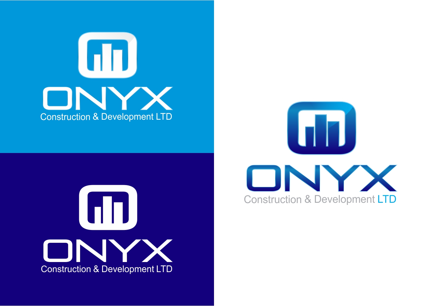 Logo Design by DG for onyx construction & development ltd | Design #15044209