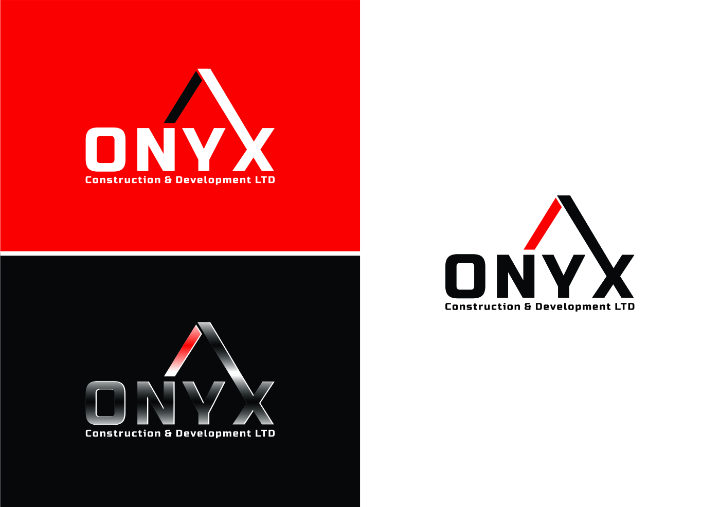 Design de Logo par DG pour onyx construction & development ltd | Design #15044214