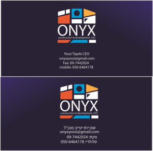 Logo-Design von agps161 für onyx construction & development ltd | Design: #15055686