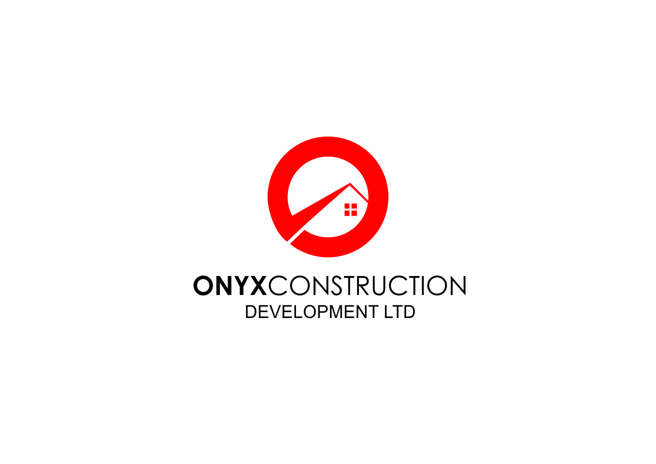 Logo Design by rgrider for onyx construction & development ltd | Design #14998067