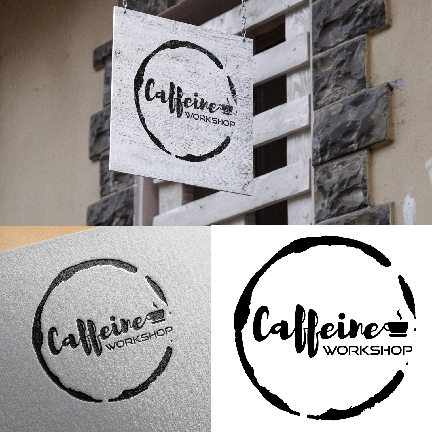 Logo Design by SY for Caffeine Workshop | Design #15006402