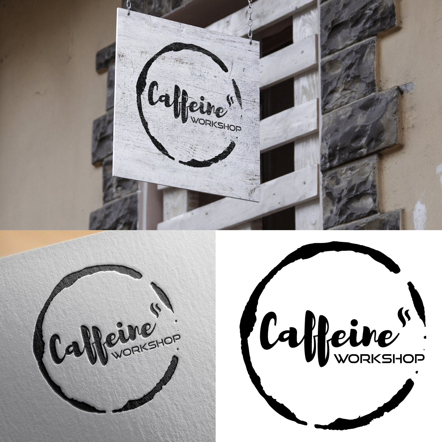 Logo Design by SY for Caffeine Workshop | Design #15006411