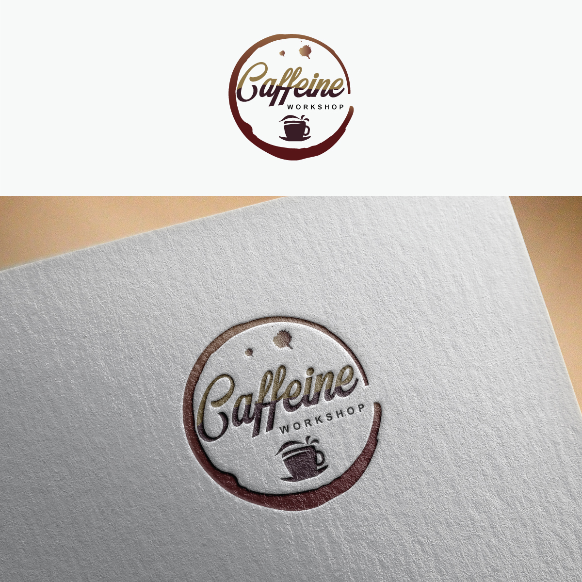 Logo Design by e-graphics for Caffeine Workshop | Design #14989388