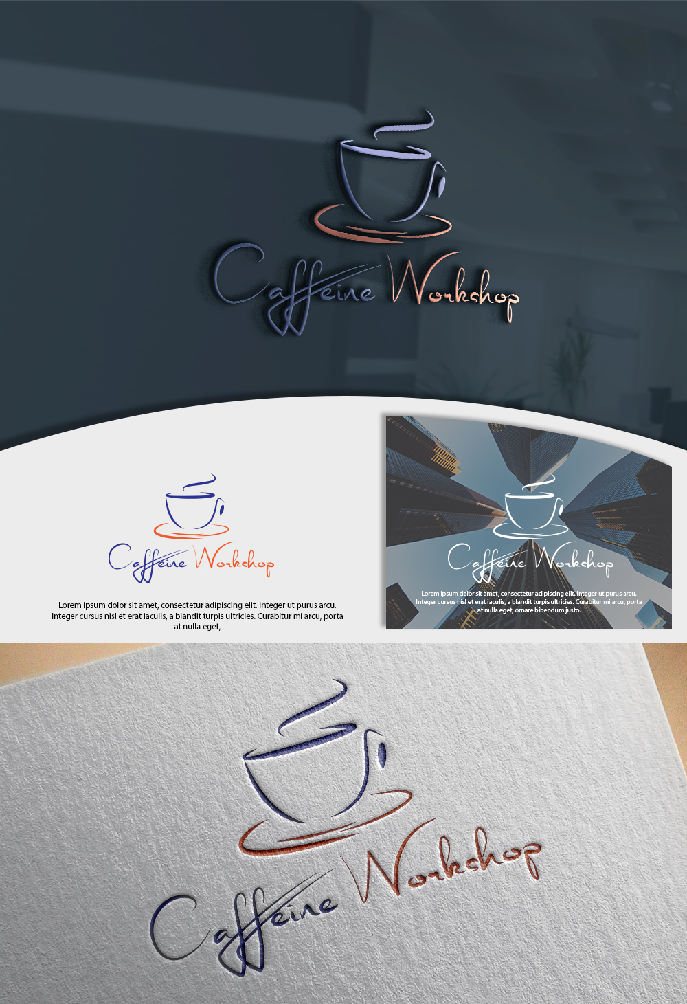 Logo Design by Renewable for Caffeine Workshop | Design #14992828