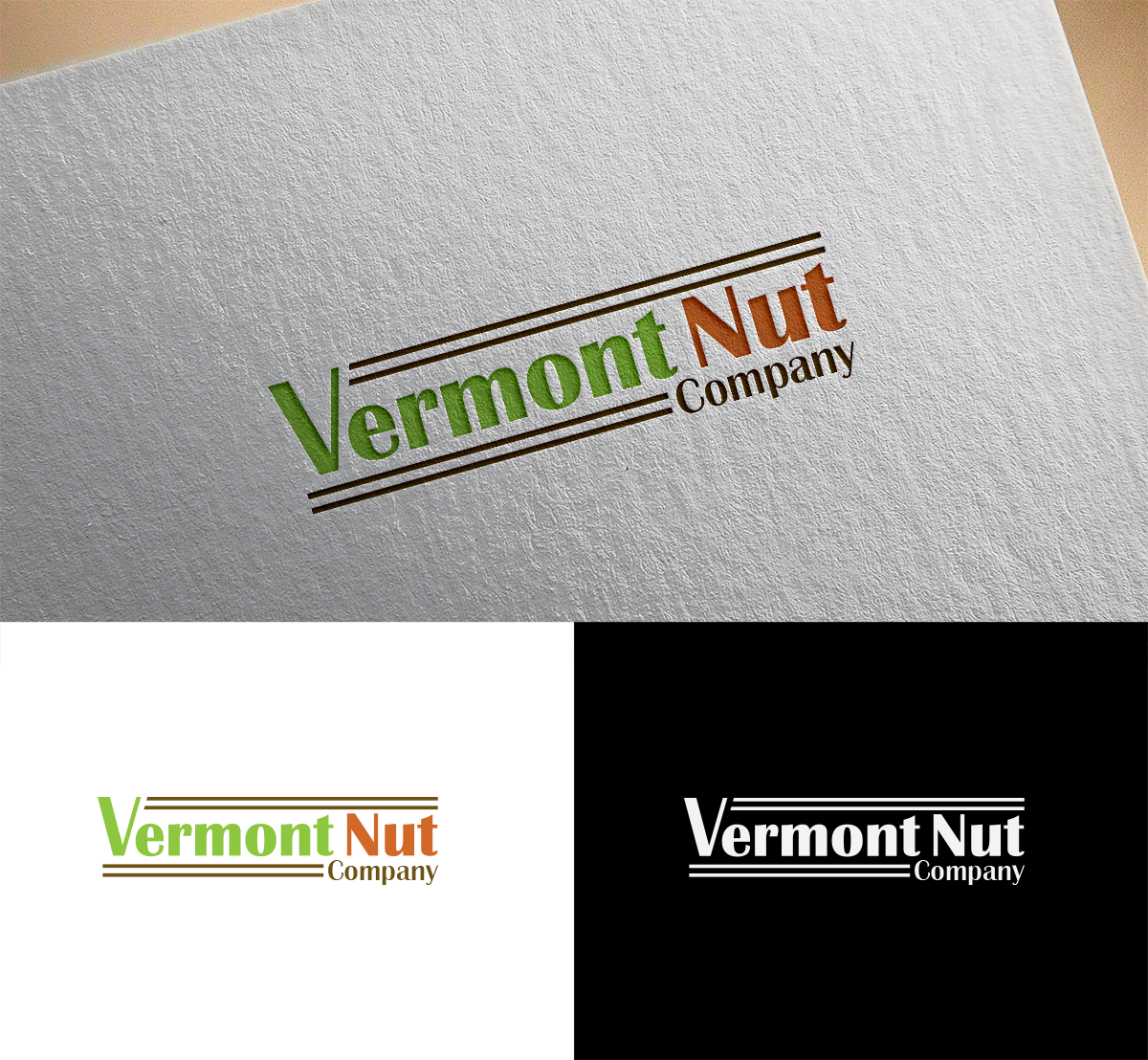Logo Design by PointGrfx for Vermont Nut Company | Design #14956303