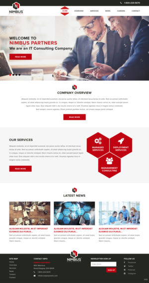 Web Design by pb for Atello Solutions LLC | Design: #15045199