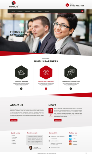 Web Design by pb for Atello Solutions LLC | Design: #15045201