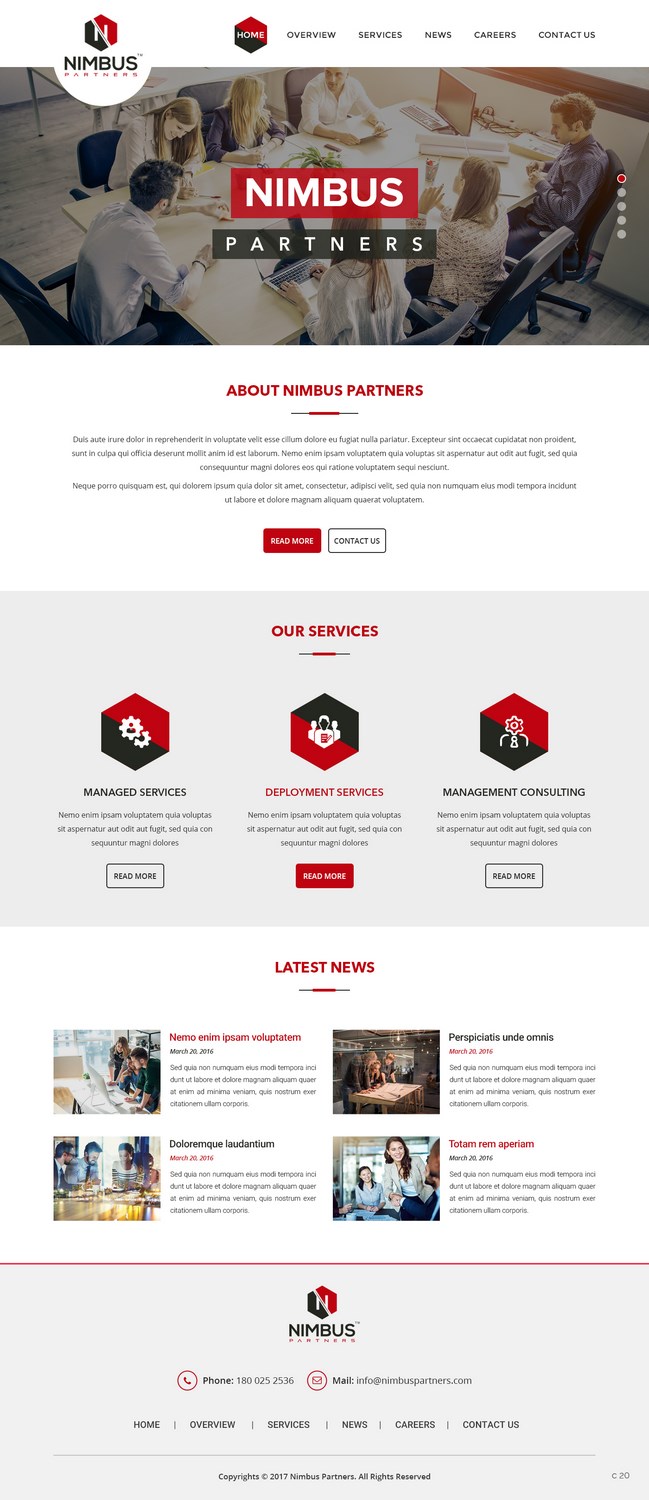 Web Design by pb for Atello Solutions LLC | Design #15045203